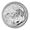 2020 Australia 1 oz Silver Bull and Bear Coin BU