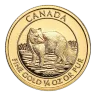 Canada $10 Quarter Ounce Gold Arctic Fox 2014 BU