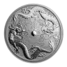 2019 Australia 1 oz Silver Double Dragon BU