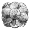 1 oz Silver Round 999 Fine Silver - Secondary Market