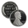 1 2 oz Lincoln Wheat Fractional Silver Round