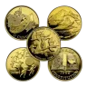 1977-1986 Canadian 1/2 Oz $100 22K Gold Coin - BU
