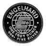 1 oz Silver Round - Engelhard Prospector