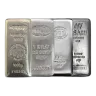 1 Kilo (32.15 Oz) Silver Bar - Random Design (.999+ Fine)