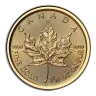 2025 1/10 oz Canadian Gold Maple Leaf Uncirculated