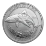 1/2 oz Australian Perth Mint Wildlife Series Silver Coin - Tiger Shark