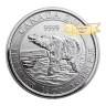 1/2 oz Canadian Polar Bear Silver Coin .9999