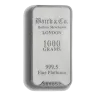 1kg Baird & Co Platinum Minted Bar