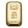 100g ABC Cast Bar Gold Bar