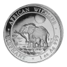 2011 1 oz Somalian Elephant Silver Coin(BU)