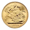 Half Sovereign Coin Queen Victoria Veil Head UK