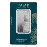 1 oz PAMP 45th Anniversary Lady Fortuna Silver Bar (In Assay)