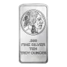 10-oz Buffalo .999 Fine Silver Bar Sealed