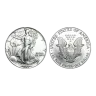 1989 American Eagle Silver 1 Oz Bullion Coin in Capsule