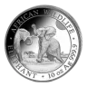 2024 Somalia 10 Oz Silver Elephant (BU)