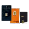 1 Gram Gold Bar Carded Various Mints