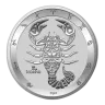 2021 Tokelau 1 oz Silver $5 Zodiac Series: Scorpio