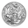 2025 Australia 10 Oz Chinese Myths & Legends Dragon Silver Coin (BU)