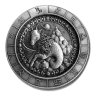 1 oz .999 Fine Silver Zodiac Round - Capricorn the Goat (Dec 22nd - Jan 19th)
