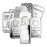 1 oz .999 Fine Silver - Mixed Bars (Secondary Market)