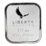 Liberty Bullion Minted Silver Bar 1/2oz