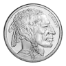 2 oz Golden State Mint Silver Round Buffalo Design .999 Fine