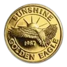 1 oz Gold Round - Sunshine Minting/Mining (Golden Eagle)