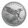 2015 RCM 1 oz Silver Birds of Prey Red Tailed Hawk (Spotted/Dmgd)