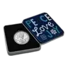 2025 1 oz American Silver Eagle - w/Holiday Tin, Peace Love & Joy