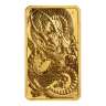 Australia $100 1 Oz. Gold Dragon Bar 2021