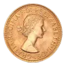 Great Britain Queen Elizabeth Gold Sovereign (Random Date)