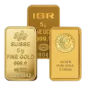 5 gram Gold Bar - Brand Varies (No Card)