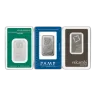 1oz Platinum Bar Carded (Various Brands)