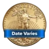 $25 American Gold Eagle 1/2 oz Random Year Brilliant Uncirculated