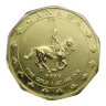 Canada $50 1 oz. Gold Mountie Maple Leaf BU