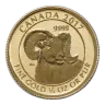 2017 Canada 1/4 oz Gold Big Horn Sheep Uncirculated in Original Mint Plastic