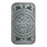 1 oz Aztec Calendar Silver Bar