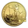 1 oz Gold Britannia BU Coin (Random Year)
