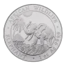 2017 Elephant One Ounce Silver African Wildlife Somalian Bullion Coin