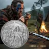 Silvertowne Mint 1oz Legendary Warrior William Wallace Silver Round in Capsule (1oz)