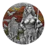 2025 Germania Valkyries: Arnhild 2 Oz Silver Round Ultra High Relief (New)