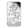 1 oz .999 Fine Silver - 2018 $1 Australian Dragon Bar (Secondary Market)