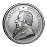 South African 1 oz Silver Krugerrand Coin (Random Year)