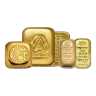 50 g Generic Gold Cast Bars 999.9