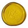 0.5 oz Gold Cast Bar Perth Mint - Pre-Owned
