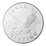 1 OZ SILVER ROUND SUNSHINE