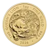 Pre-Owned 2026 UK Tudor Beasts Queen's Lion 1oz Gold Coin