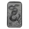 2025 Australian Lunar Snake Perth Mint 1oz Silver Bullion Bar
