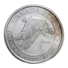 2016 Canada 1.5 oz Silver $8 White Falcon (Abrasions)