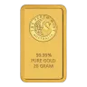 20g Perth Mint Gold Minted Bar